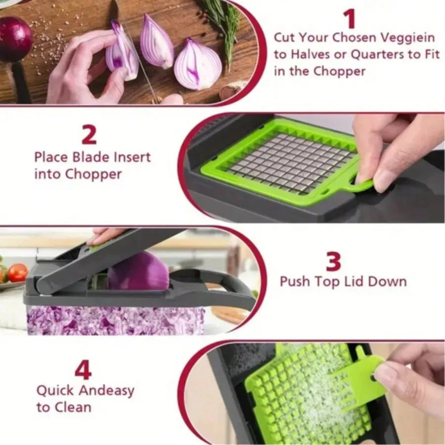6 in 1 Vegetable Chopper