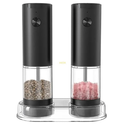 Traditional Peppers Grinder Electric Sea Salt Black Peppers Mill Practical Tool